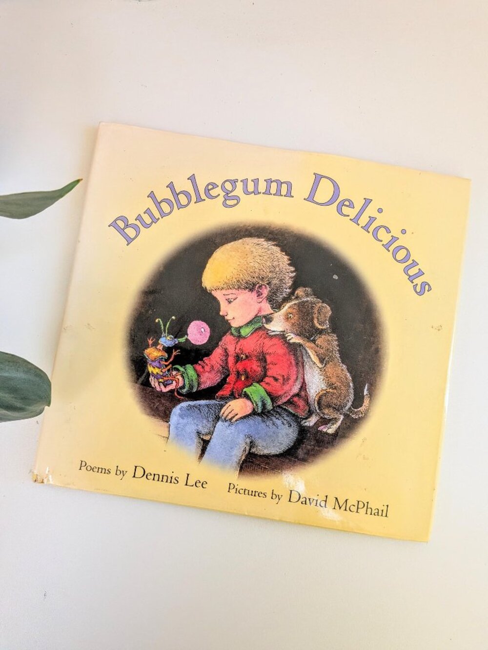 Vintage Children's Book "Bubblegum delicious" by Dennis Lee | Hardcover | 2000s